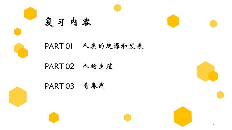 初中生物中考复习 专题09 人的由来（上课用课件）-【过一轮】2022年中考生物一轮复习课件精讲与习题精练02