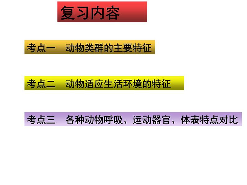 专题08 动物的主要类群——【中考二轮专题复习】2023年中考生物专题过关（课件）第2页