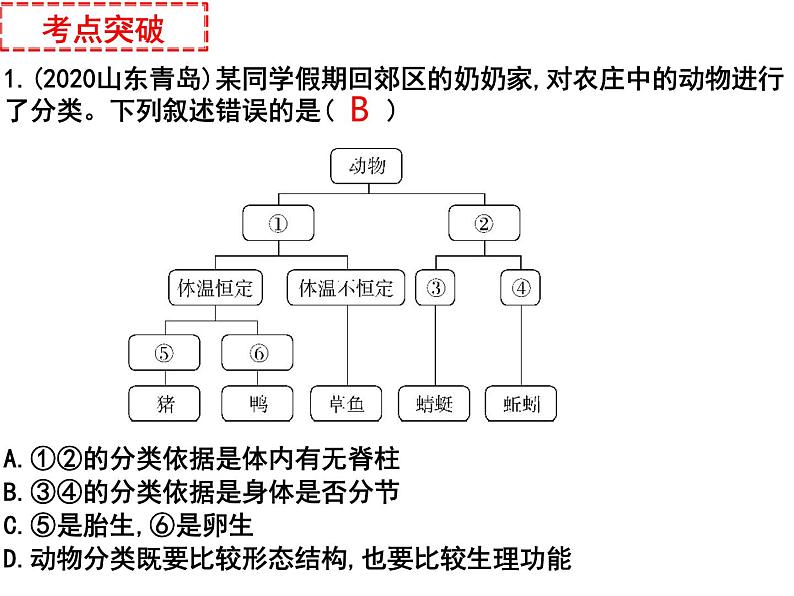 专题11 生物多样性及其保护——【中考二轮专题复习】2023年中考生物专题过关（课件）第8页