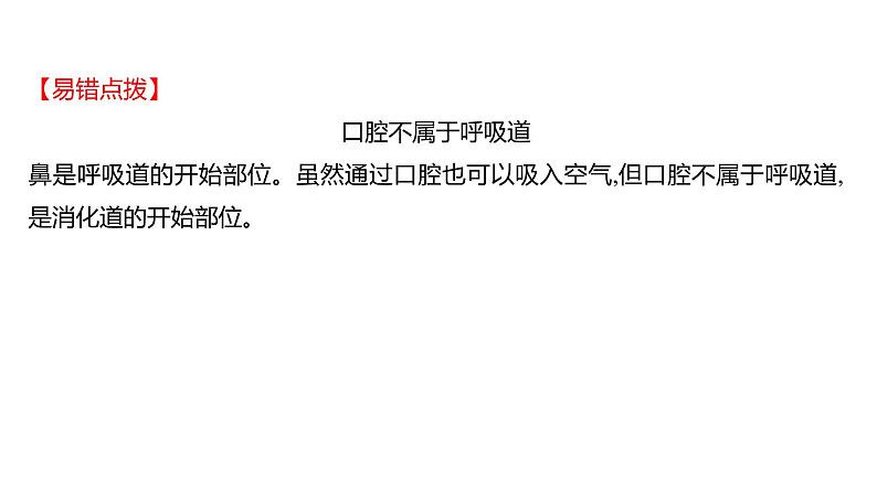 第三章　第一节　呼吸道对空气的处理 课件 2022-2023 人教版生物 七年级下册第5页