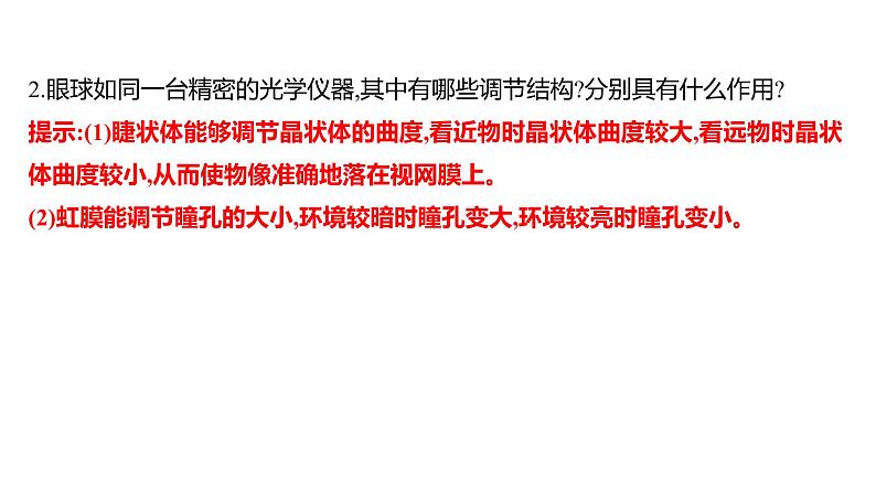 第六章　第一节　人体对外界环境的感知 课件 2022-2023 人教版生物 七年级下册第7页