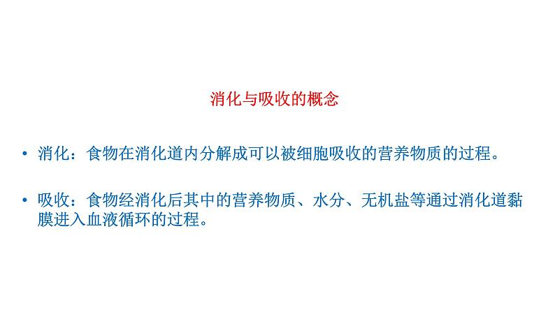 4.2.2 消化和吸收新  多媒体课件 2022-2023 人教版生物 七年级下册第3页