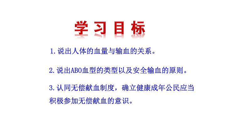 4.4.4  输血与血型新  多媒体课件 2022-2023 人教版生物 七年级下册第3页