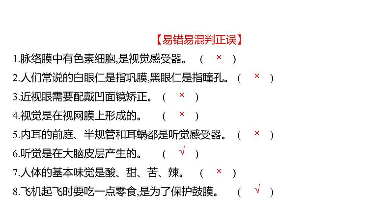 单元复习课  第四单元  第六章&第七章 课件 2022-2023 人教版生物 七年级下册第6页