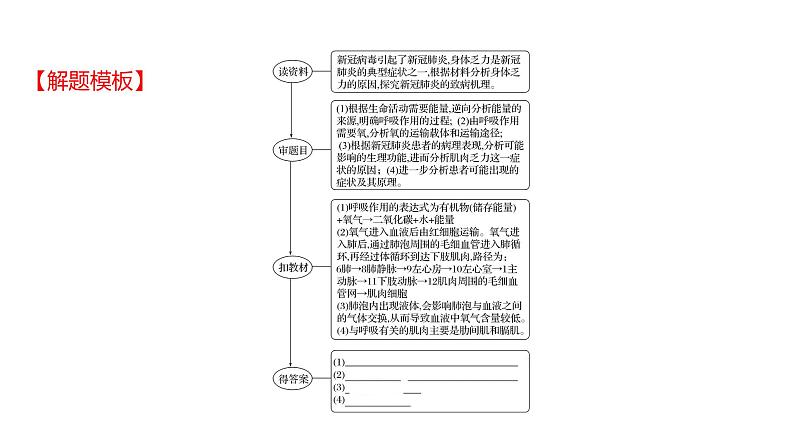 热考题型三　材 料 分 析 课件 2022-2023 人教版生物 七年级下册07