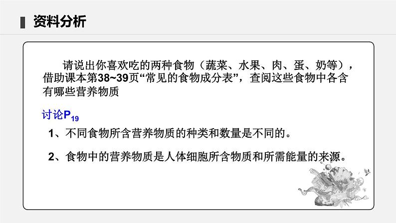 4.2.1 食物中的营养物质 课件 初中生物人教版七年级下册课件+教案+学案+练习06