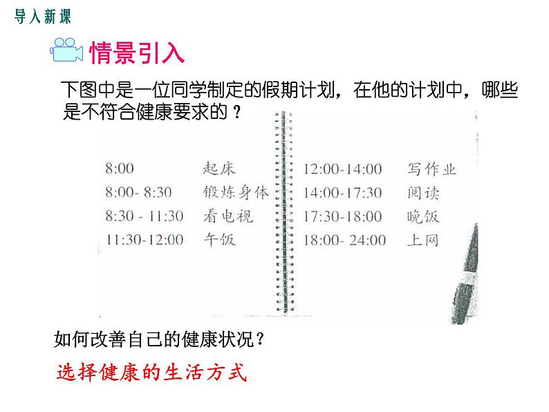 人教版八年级生物下册--第二节 选择健康的生活方式（课件）第3页