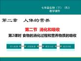 人教版生物七年级下册2.2.2食物的消化过程和营养物质的吸收课件PPT