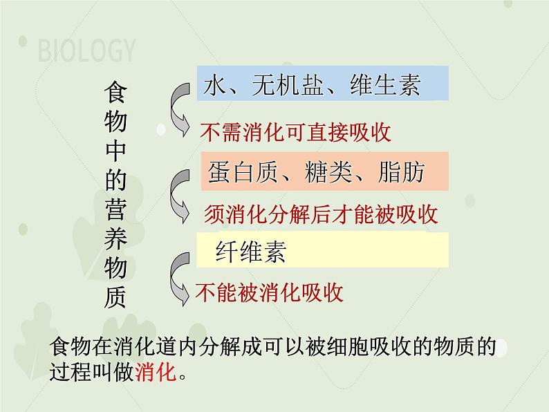 4.2.2消化和吸收（教学课件）-2022-2023学年初中生物人教版七年级下册07