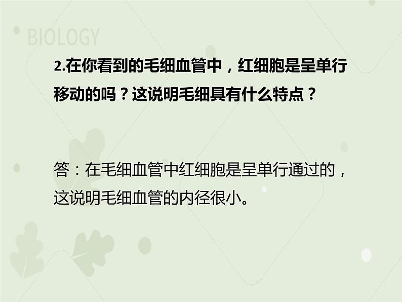 4.4.2血流的管道——血管（教学课件）-2022-2023学年初中生物人教版七年级下册06