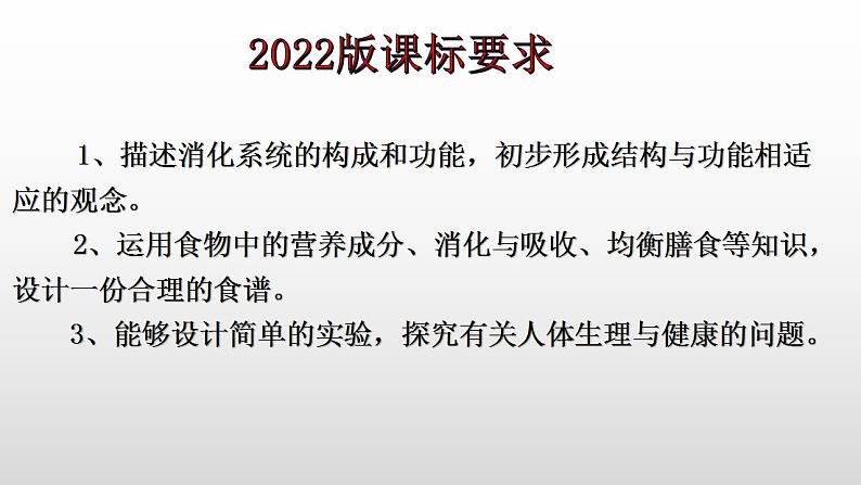 2023年中考生物全考点精讲课件--  生物圈中的人（一）人的生活需要营养第2页