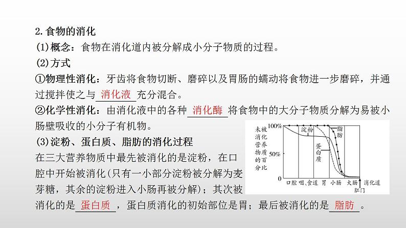 2023年中考生物全考点精讲课件--  生物圈中的人（一）人的生活需要营养第8页