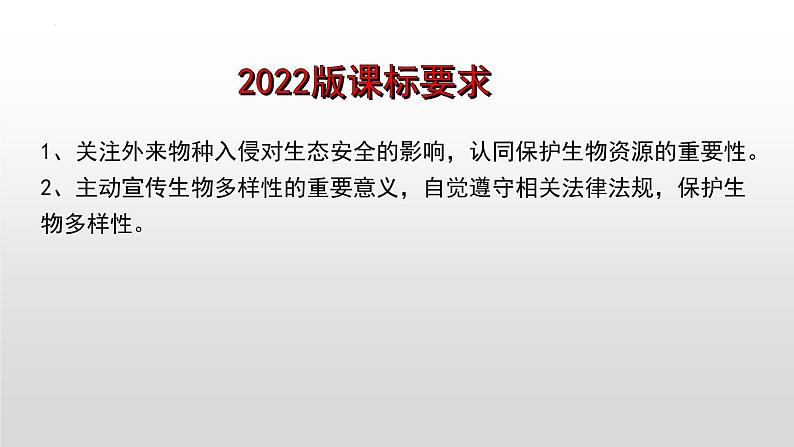 2023年中考生物全考点精讲课件-- 生物的多样性及其保护第2页