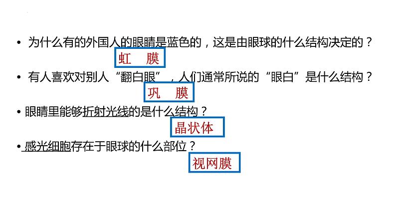 4.6.1 人体对外界环境的感知-【备课优选】2022-2023学年七年级下册生物同步优质课件（人教版七下）07