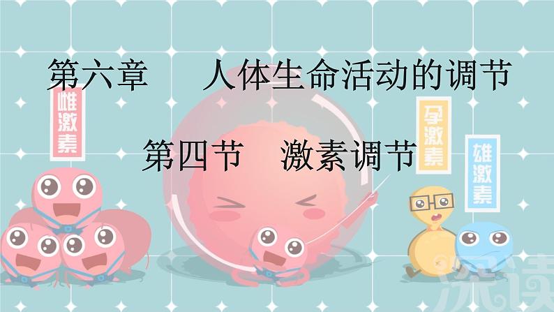 4.6.4 激素调节-【备课优选】2022-2023学年七年级下册生物同步优质课件（人教版七下）01