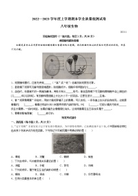 辽宁省大连市金普新区2022-2023学年级上学期期末生物试题（含答案）