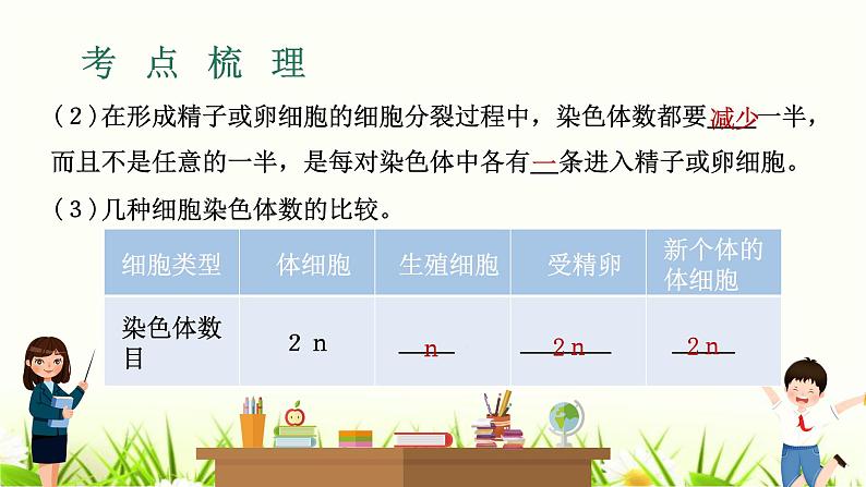 中考生物复习专题六第21章生物的遗传与变异课件第5页