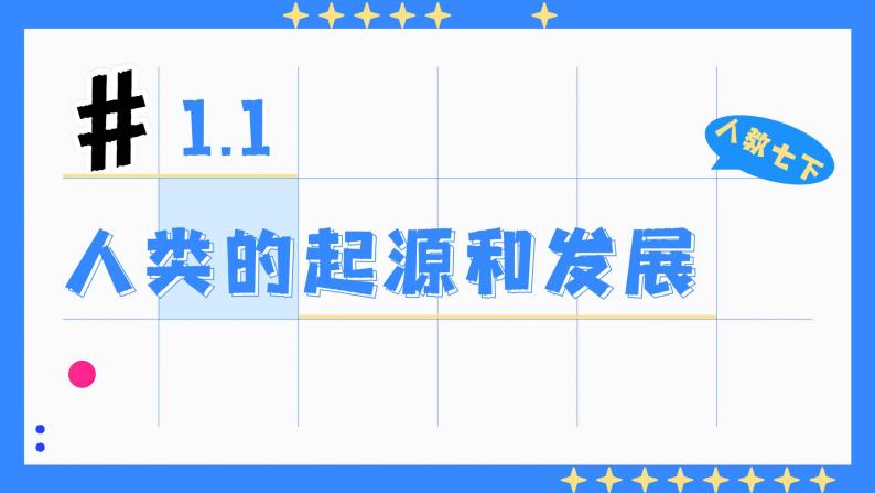 新人教版（新课标）生物七下：1.1《人的起源和发展》课件+教案01