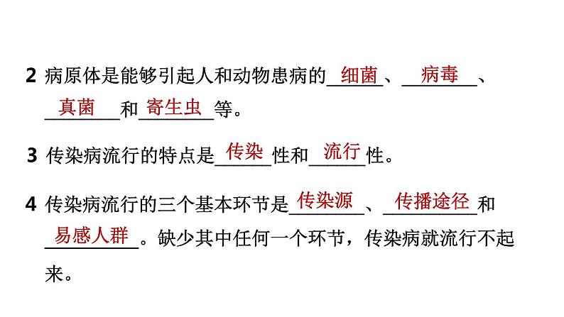人教版中考生物一轮复习--第15课时　传染病和免疫（复习课件）第5页