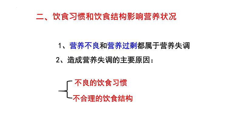 第四单元第八章第三节 合理膳食与食品安全课件 北师大版生物七年级下册07