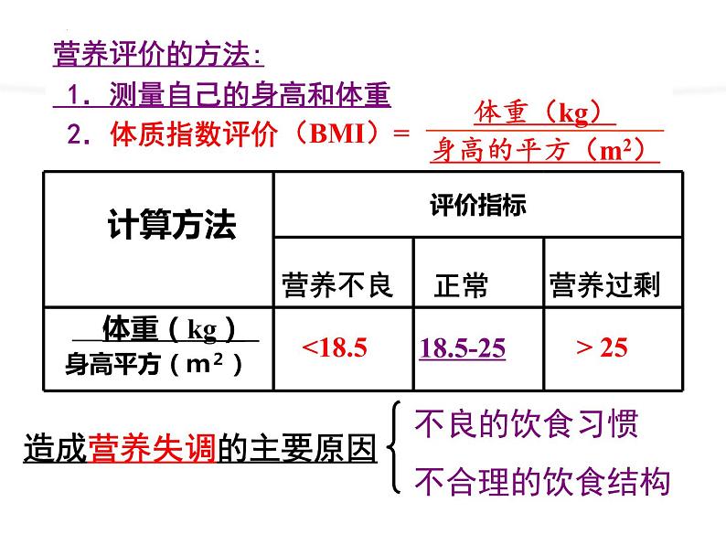 第四单元第八章第三节  合理膳食与食品安全课件  北师大版生物七年级下册04