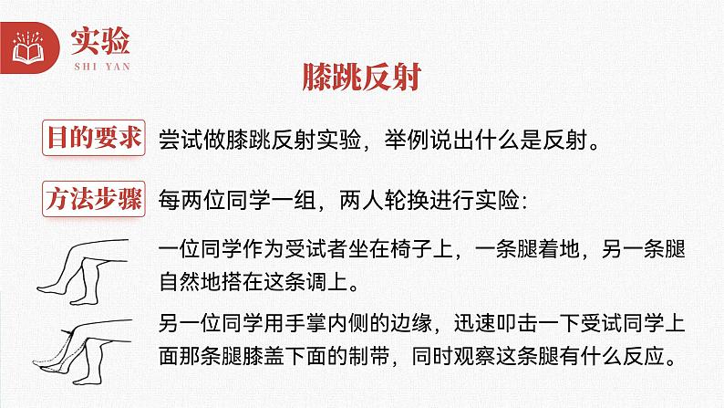 第四单元第六章第三节神经调节的基本方式 课件  人教版生物七年级下册05