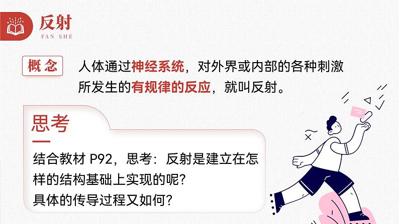 第四单元第六章第三节神经调节的基本方式 课件  人教版生物七年级下册07