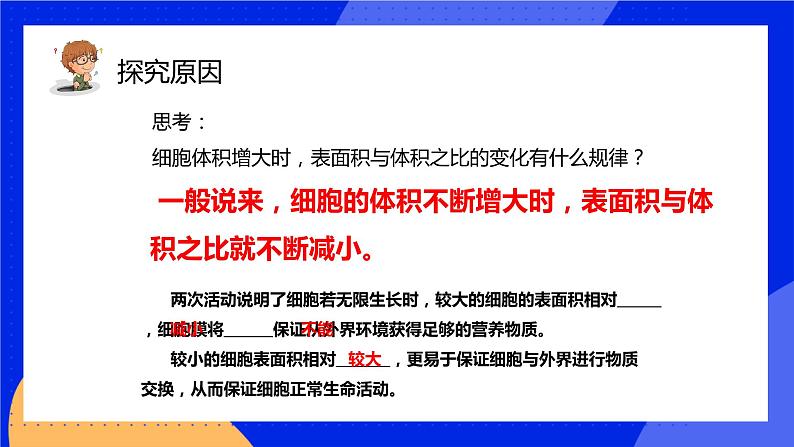 3.3 细胞通过分裂而增殖 课件 北师大版七年级生物上册08