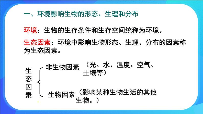 1.2 生物与环境的相互影响 课件 北师大版七年级生物上册第5页