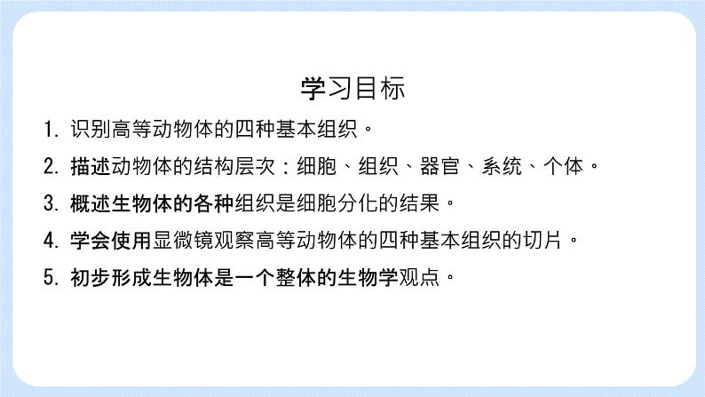 2.3.2  动物体的结构层次 课件第3页