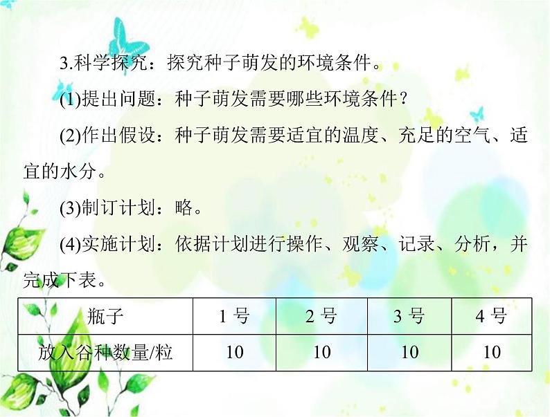 2023年初中生物学业考试指导第三单元第二章被子植物的一生课件08