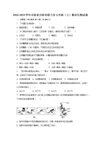 2022-2023学年吉林省吉林市舒兰市七年级（上）期末生物试卷（含解析）