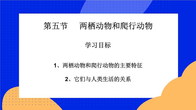 5.1.5《两栖动物和爬行动物》课件+教案+习题01