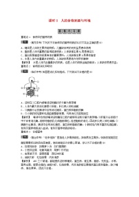 初中生物中考复习 2019年中考生物总复习主题四生物圈中的人课时8人体的营养