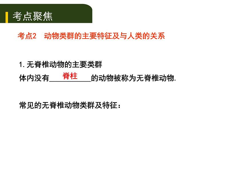 初中生物中考复习 八、（三）动、植物的类群（一）课件PPT08