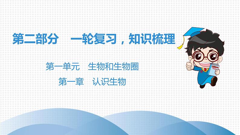 中考生物总复习第2部分　第1单元　第1章　认识生物课件01