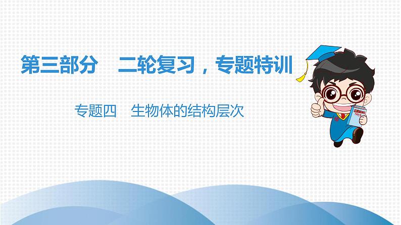 中考生物总复习第3部分 专题4　生物体的结构层次课件第1页