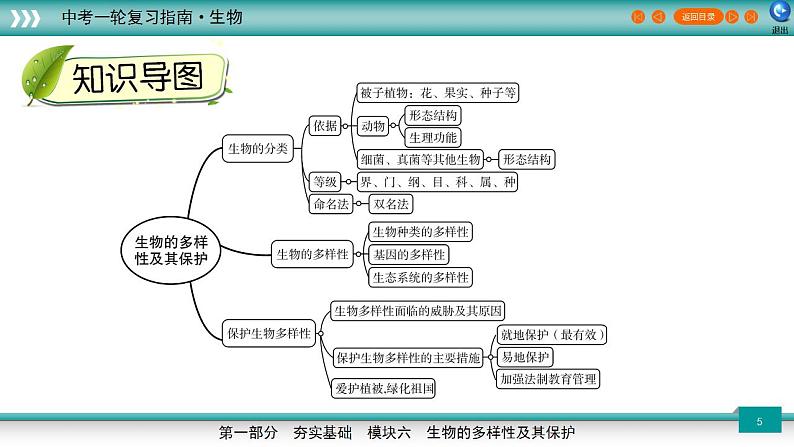 备战2023年中考生物一轮复习精讲  专题19 生物的多样性及其保护-【复习指南】课件PPT第5页