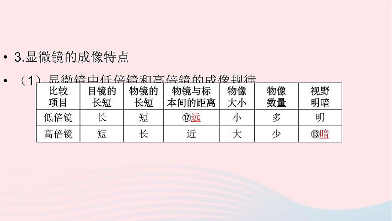 初中生物中考复习 中考生物总复习第一部分基醇点巩固第二单元生物体的结构层次第一章细胞是生命活动的基本单位课件第7页