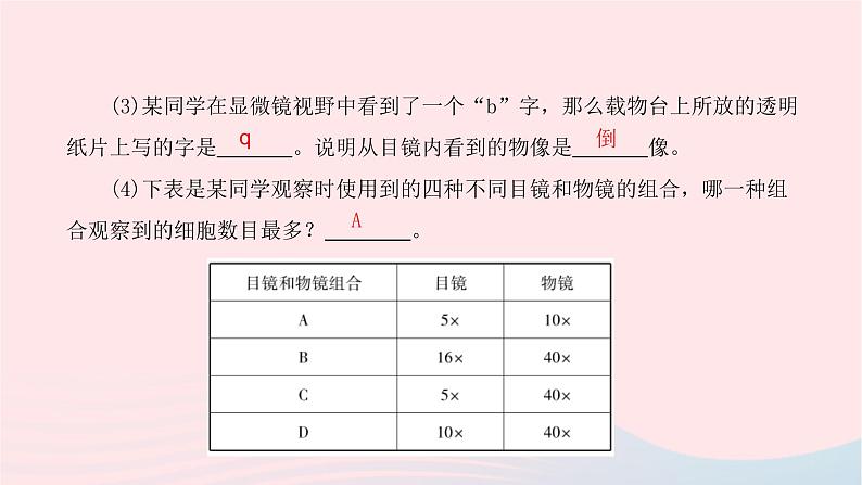 初中生物中考复习 中考生物总复习第二部分重点题型探究题型二识图题第一类动植课件第4页