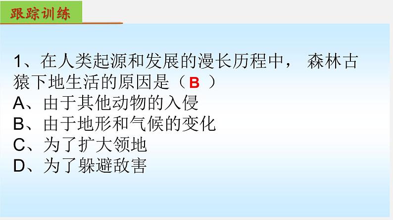 单元复习01 人的由来【知识梳理】——2022-2023学年人教版生物七年级下册单元综合复习07