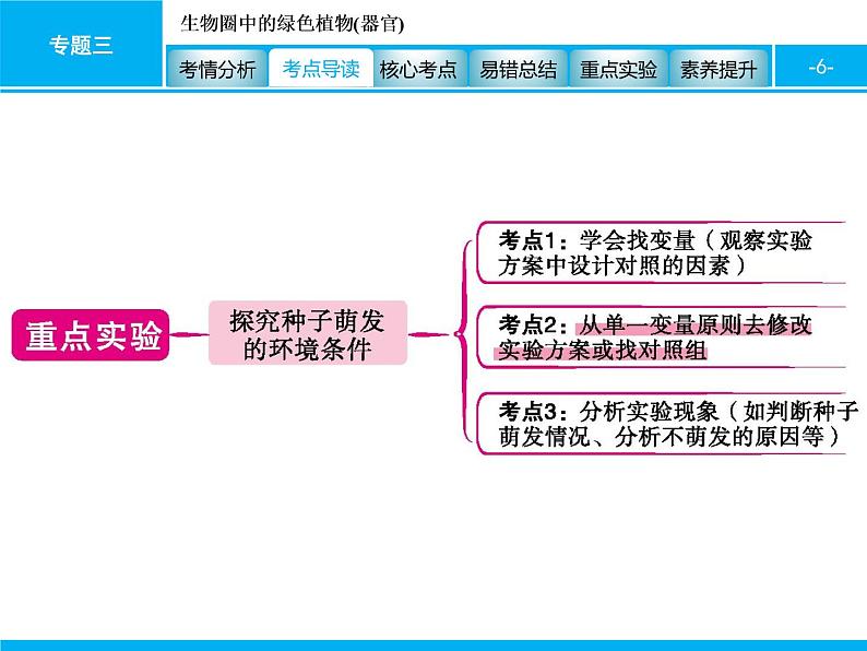 初中生物中考复习 专题三　生物圈中的绿色植物(器官) 课件 2021届中考生物一轮复习第6页