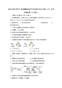 2022-2023学年广东省揭阳市普宁市赤岗中学九年级（下）月考生物试卷（3月份）（含解析）