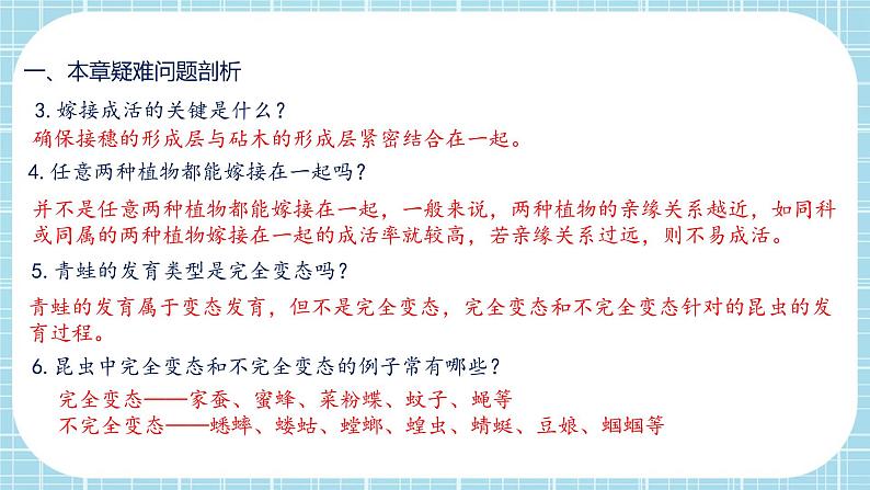 第七单元第1章 生物的生殖和发育（复习课件）——2022-2023学年人教版生物八年级下册单元综合复习04