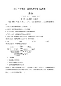 2023年中考第一次模拟考试卷生物（江西卷）（考试版）