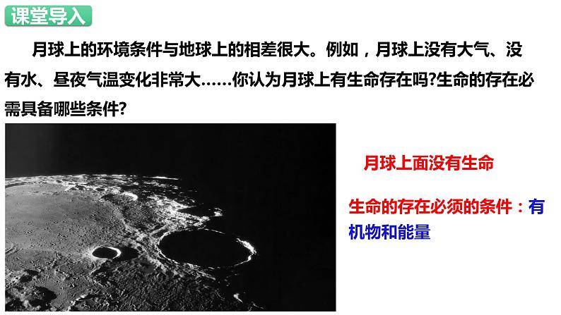 7.3.1 地球上生命的起源-八年级生物下学期课件PPT02