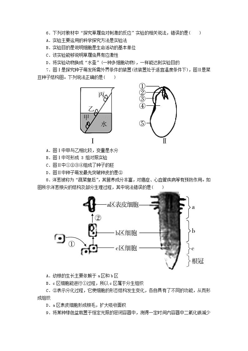 广东省初中生物毕业生学业水平考试模拟试题二 (含答案)02