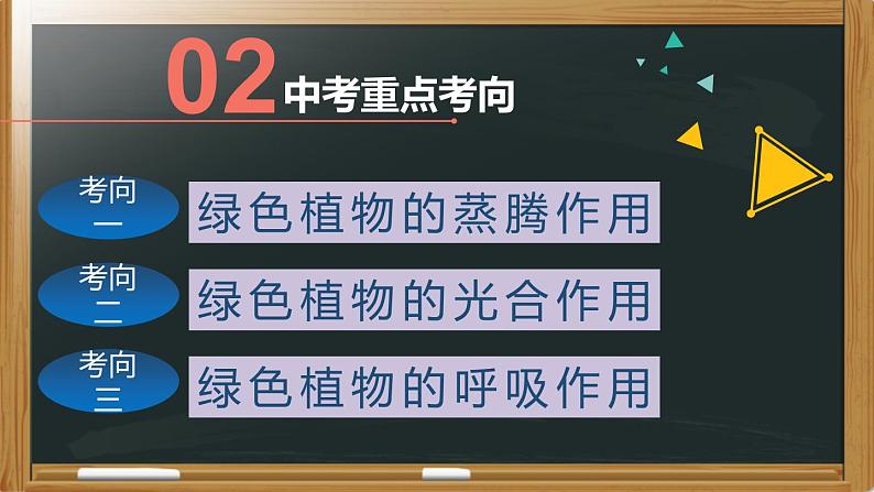 中考生物一轮复习核心考点复习精品课件专题04 植物的蒸腾作用、光合作用和呼吸作用 (含答案)04