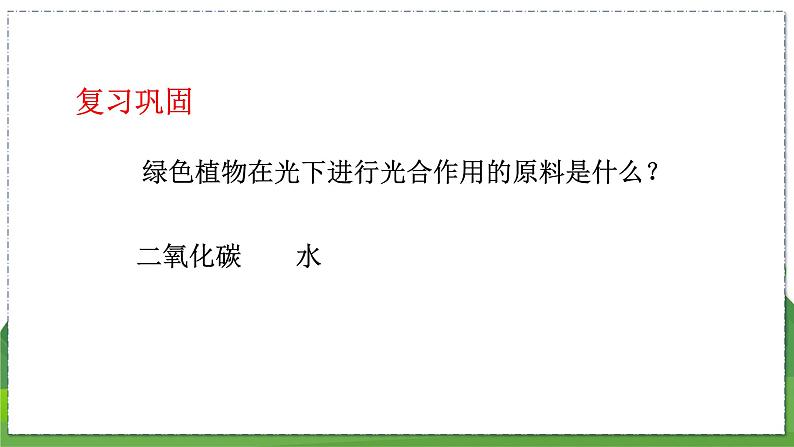 18.2 绿色植物与生物圈中的碳-氧平衡（八年级生物上苏科版教学课件）02