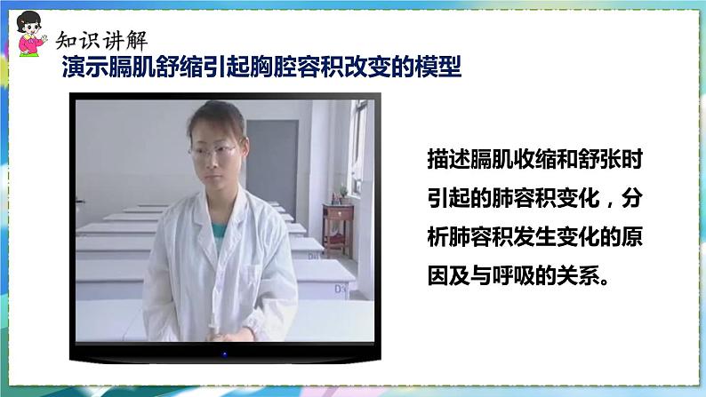 人教版生物7年级下册　第三章 第二节 发生在肺内的气体交换 PPT课件08